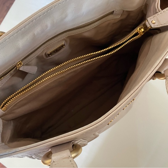 MIU MIU Large Tote Cream Color - Picture 8 of 15